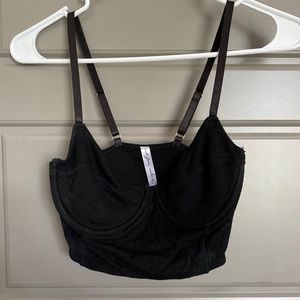 Barely worn black bralette